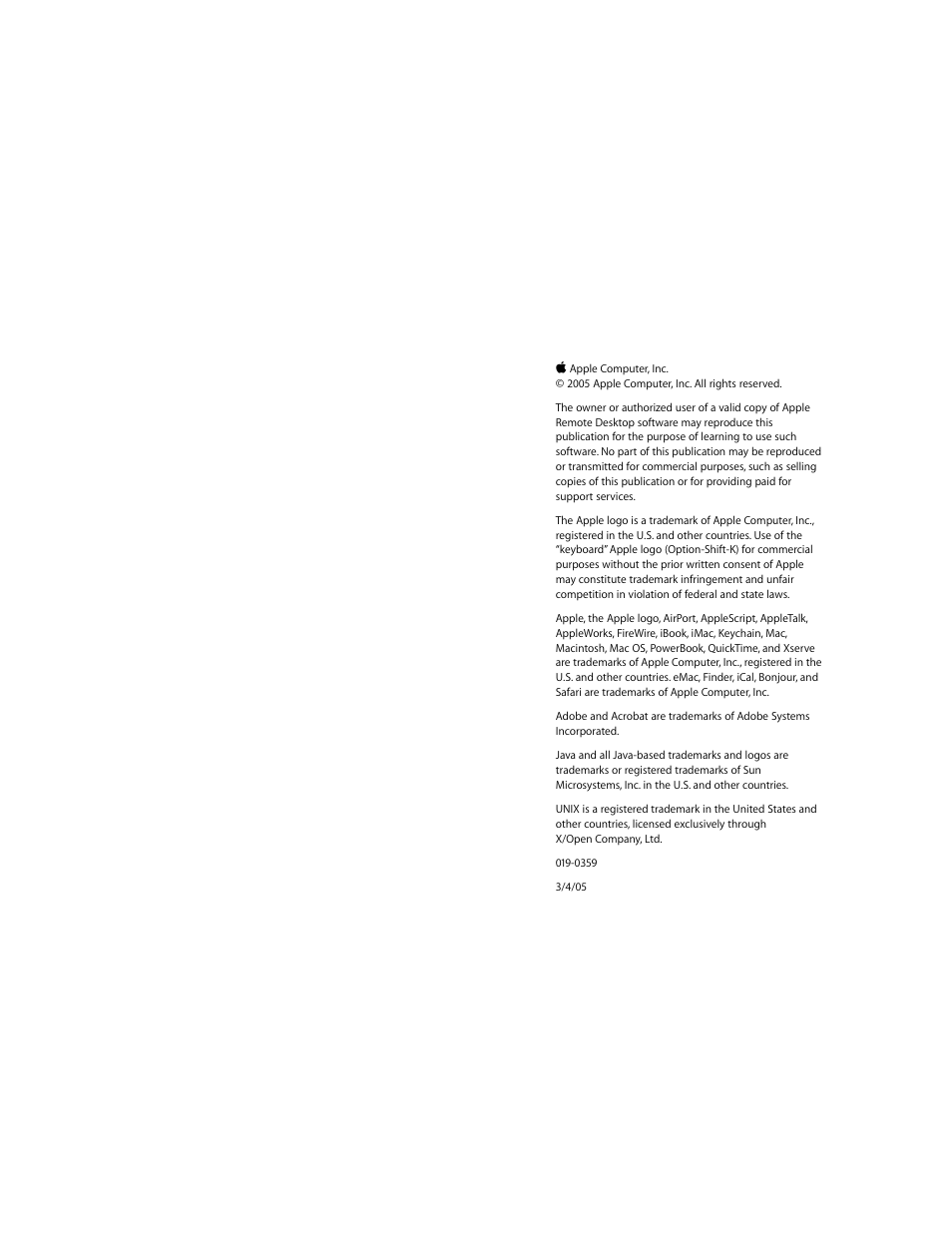 Apple Remote Desktop User Manual | Page 2 / 116