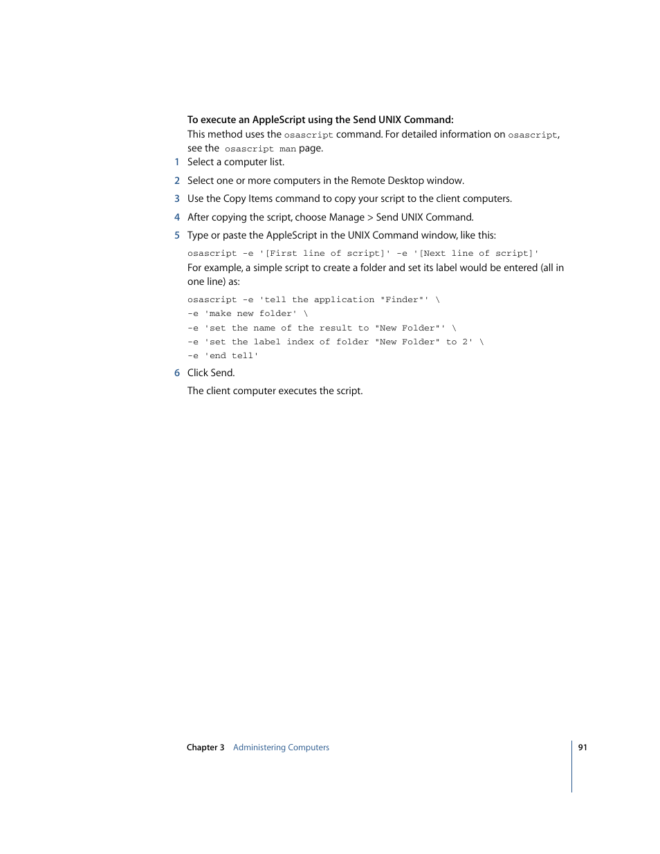 Apple Remote Desktop User Manual | Page 91 / 116