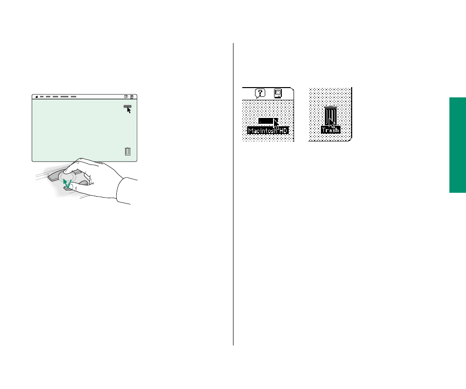 Using the keyboard, Click | Apple Macintosh PowerBook 180 computers User Manual | Page 49 / 323