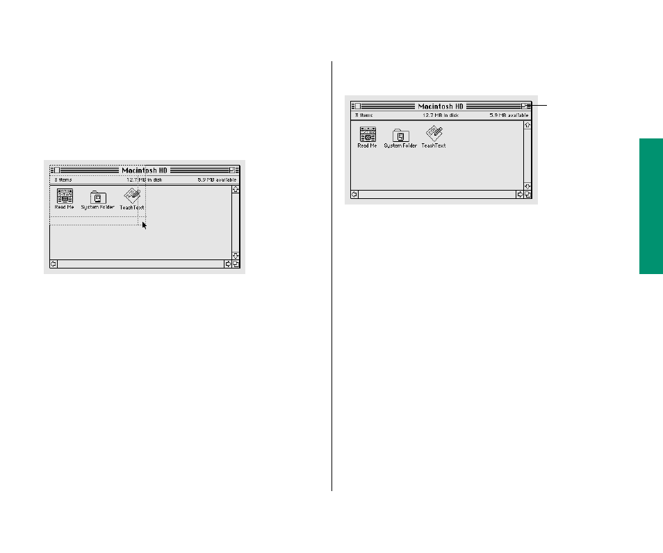 Two types of programs, Open a document 57 | Apple Macintosh PowerBook 180 computers User Manual | Page 57 / 323