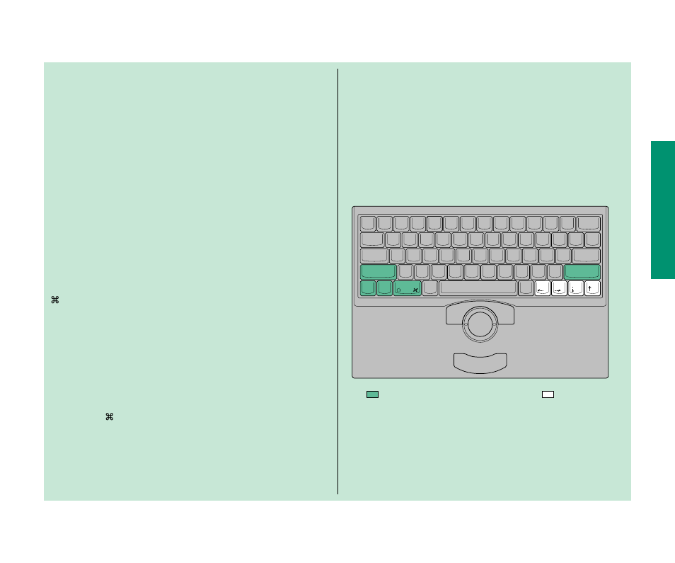 Opening and closing documents and programs, Make a copy of a document 65, Using the keyboard | Modifier keys, Arrow keys | Apple Macintosh PowerBook 180 computers User Manual | Page 65 / 323