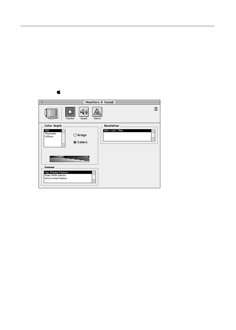 Configuring your monitor | Apple Workgroup Server 8550 User Manual | Page 13 / 163