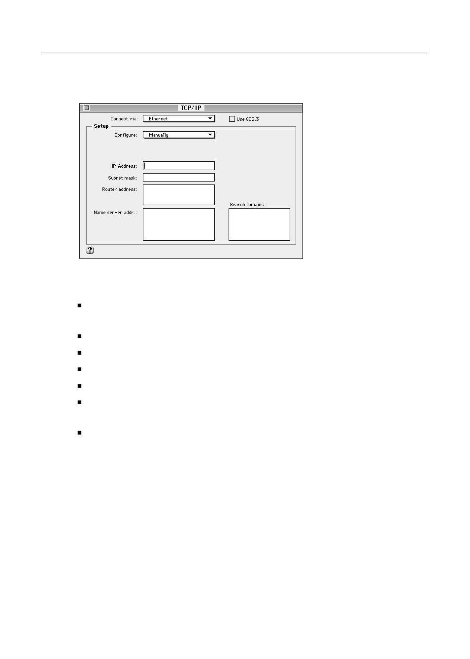 Tcp/ip control panel user modes | Apple Workgroup Server 8550 User Manual | Page 35 / 163