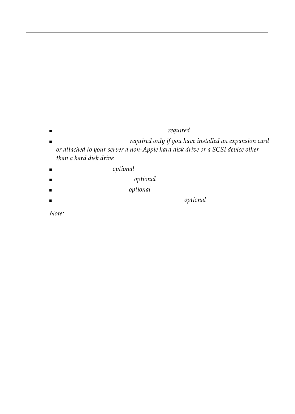 1 configuring your server, Configuring your server | Apple Workgroup Server 8550 User Manual | Page 9 / 163