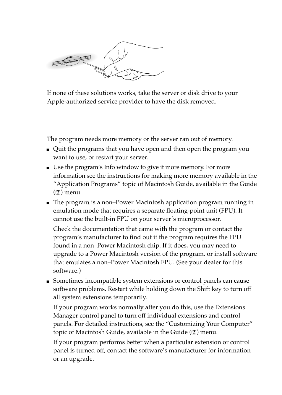 Apple Workgroup Server 8550 User Manual | Page 97 / 163