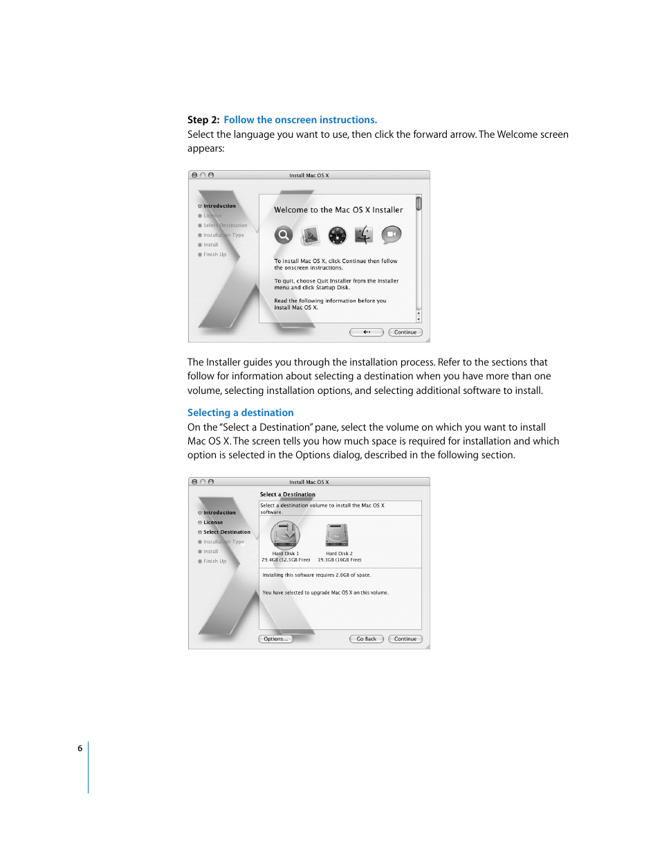 Apple Mac OS X v10.4 Tiger User Manual | Page 6 / 16