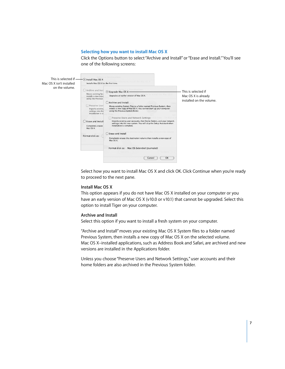 Apple Mac OS X v10.4 Tiger User Manual | Page 7 / 16