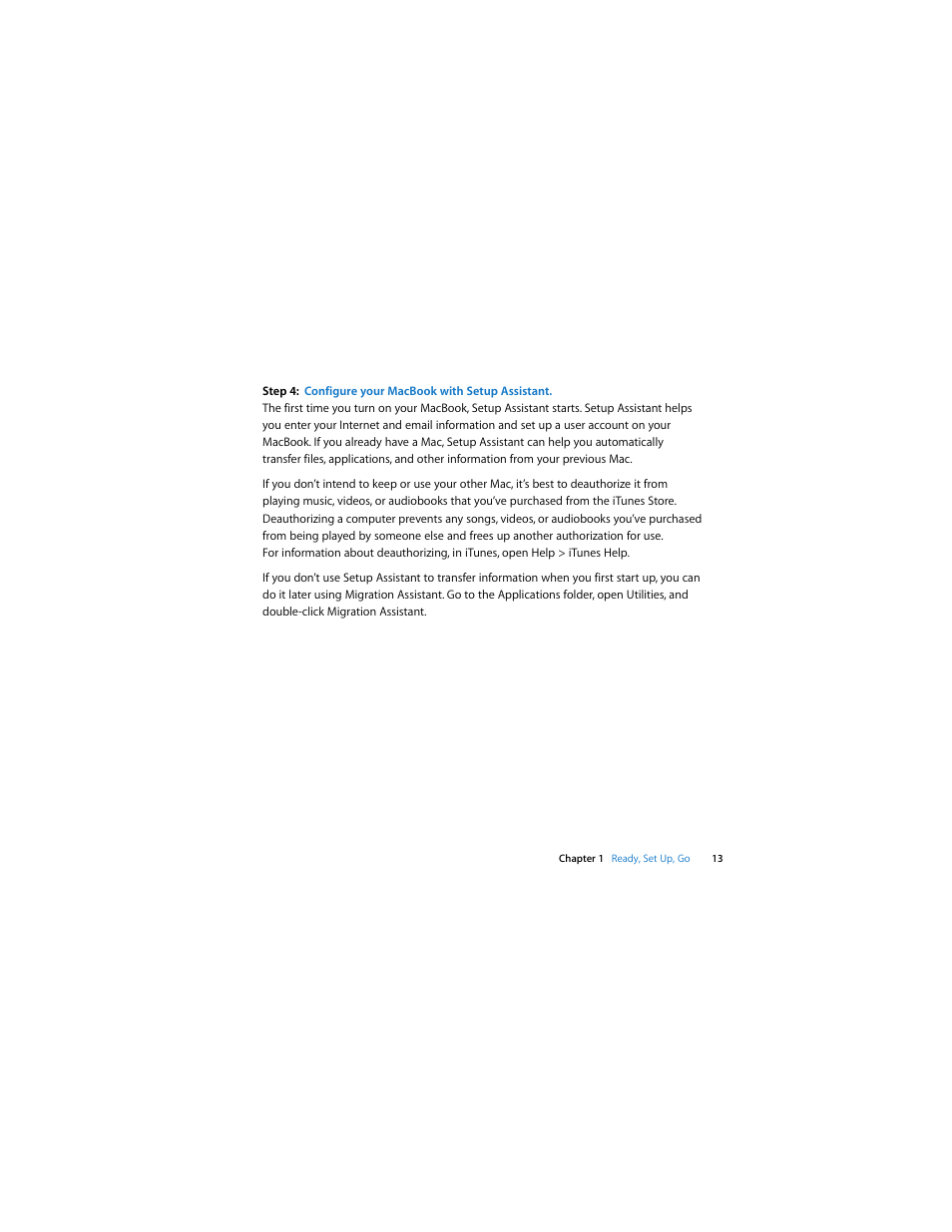 Apple MacBook (13-inch, Early 2008, Late 2008) User Manual | Page 13 / 76