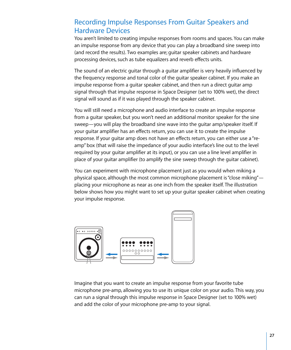 Apple Impulse Response Utility User Manual | Page 27 / 32