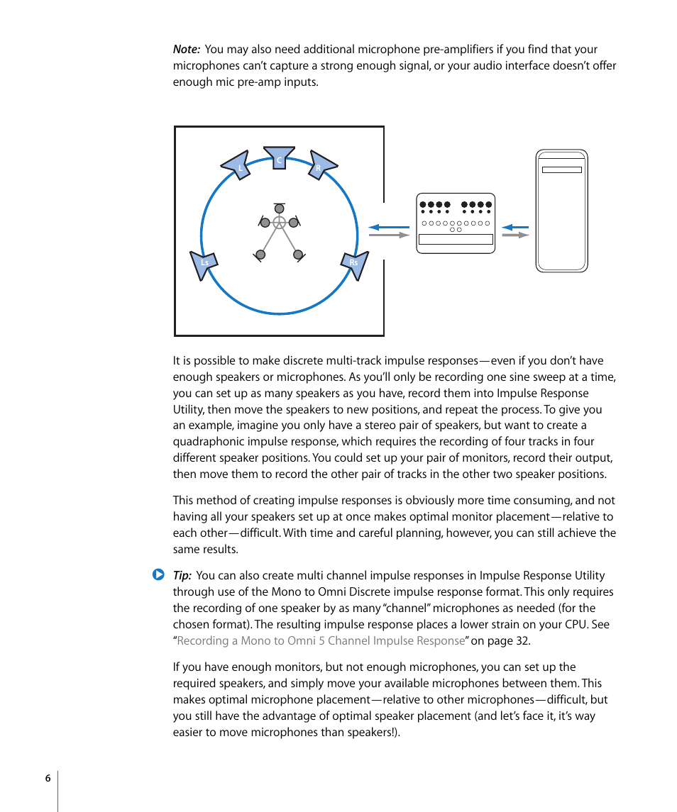 Apple Impulse Response Utility User Manual | Page 6 / 32