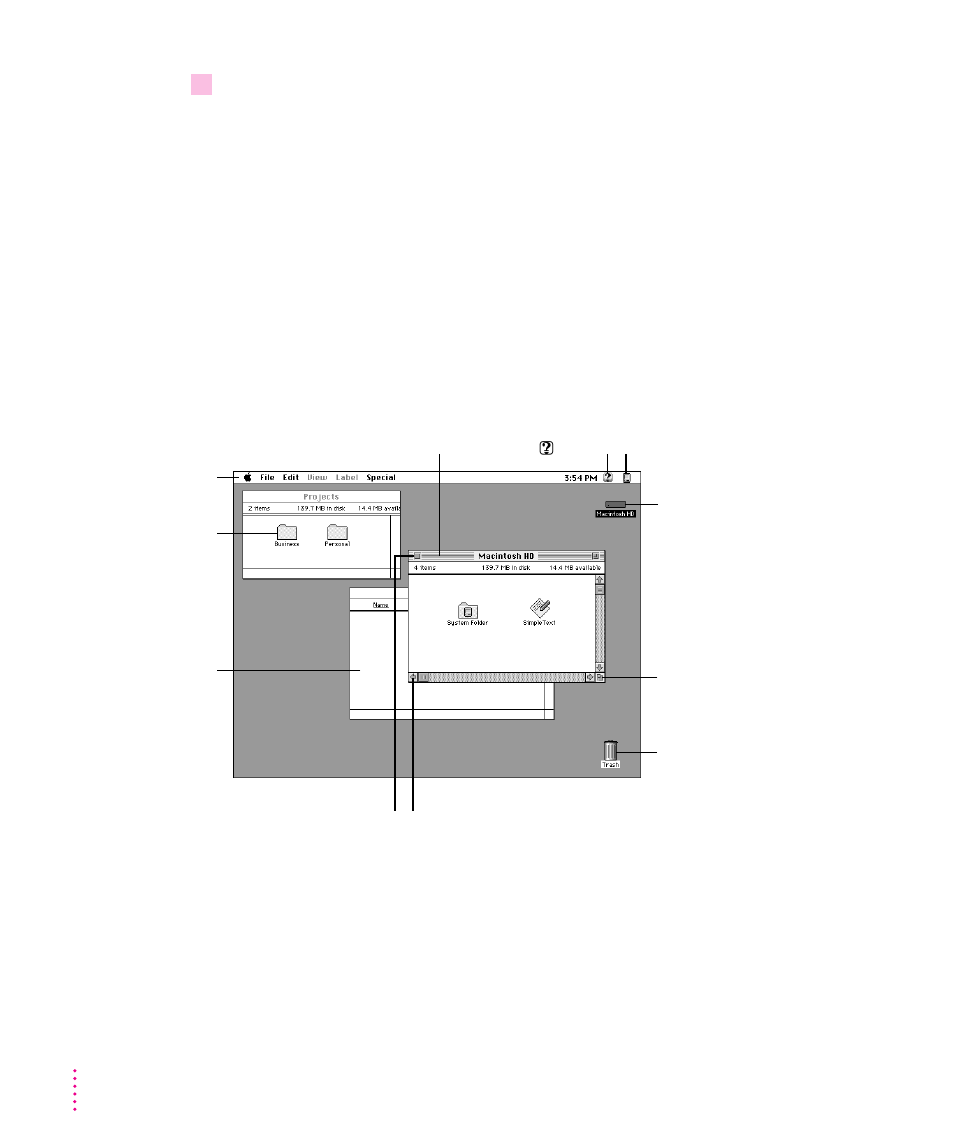 Reviewing the basics 16, Reviewing the basics | Apple Power Macintosh (7100 Series) User Manual | Page 26 / 144