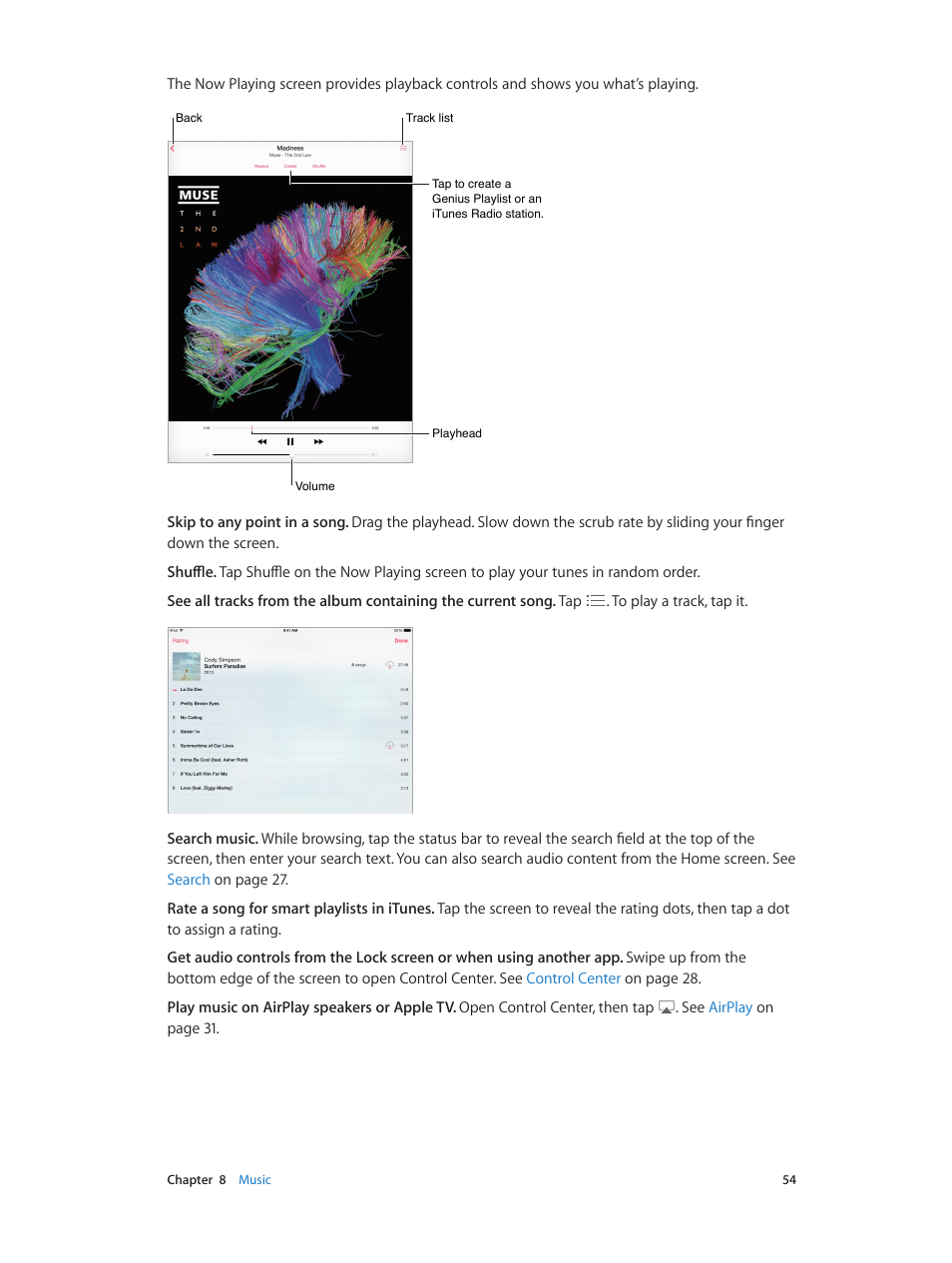 Apple iPad iOS 7.1 User Manual | Page 54 / 140