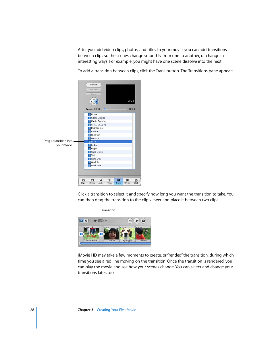 Apple iMovie HD User Manual | Page 28 / 83