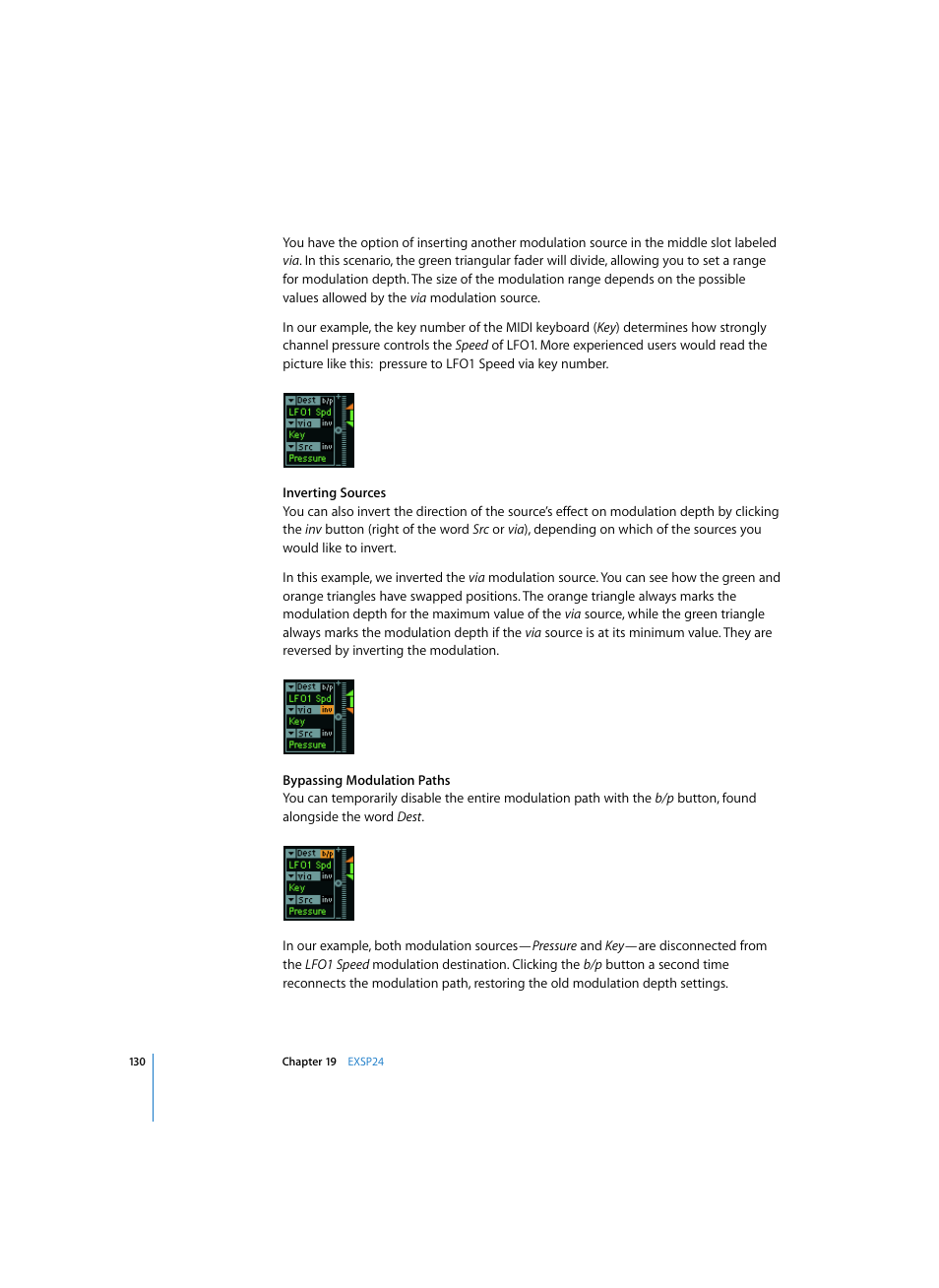 Apple Logic Express 7 User Manual | Page 130 / 167