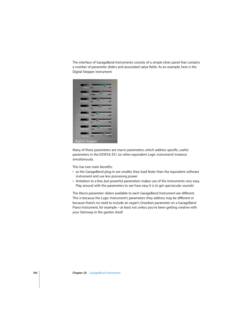 Apple Logic Express 7 User Manual | Page 140 / 167