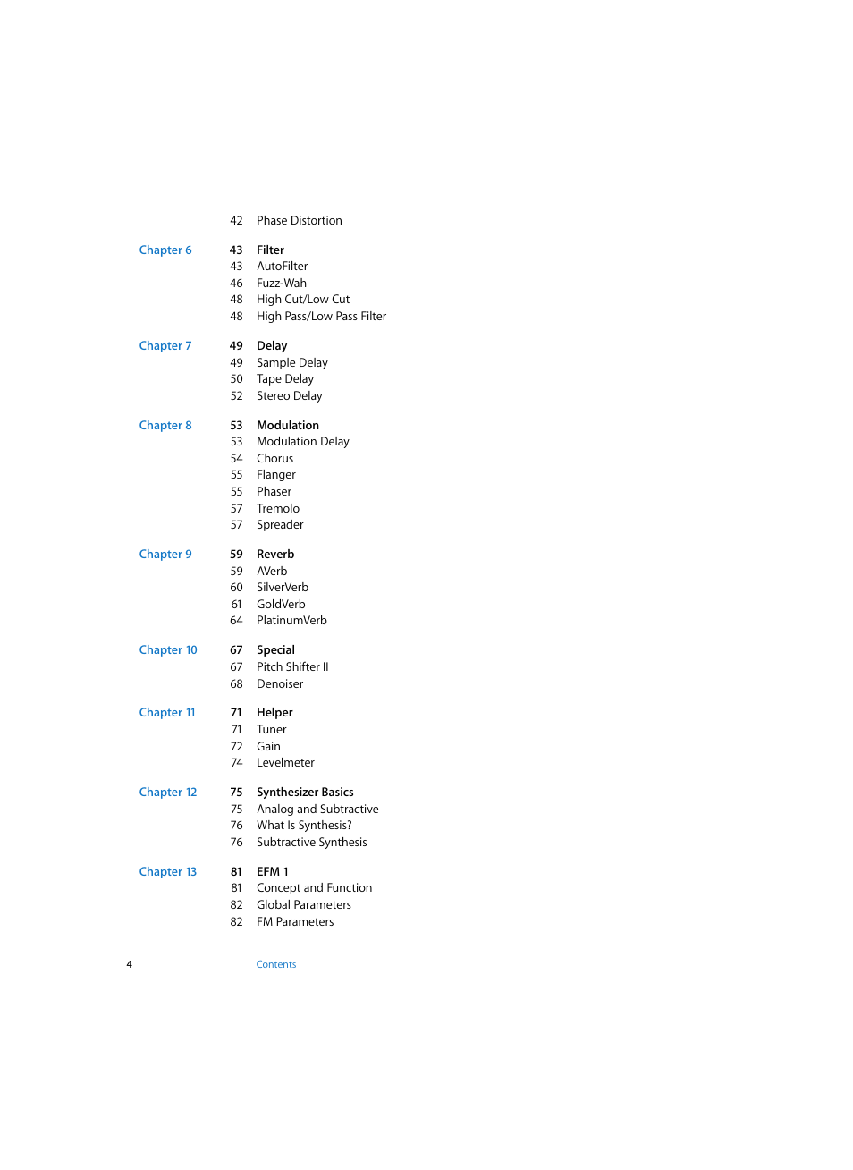 Apple Logic Express 7 User Manual | Page 4 / 167