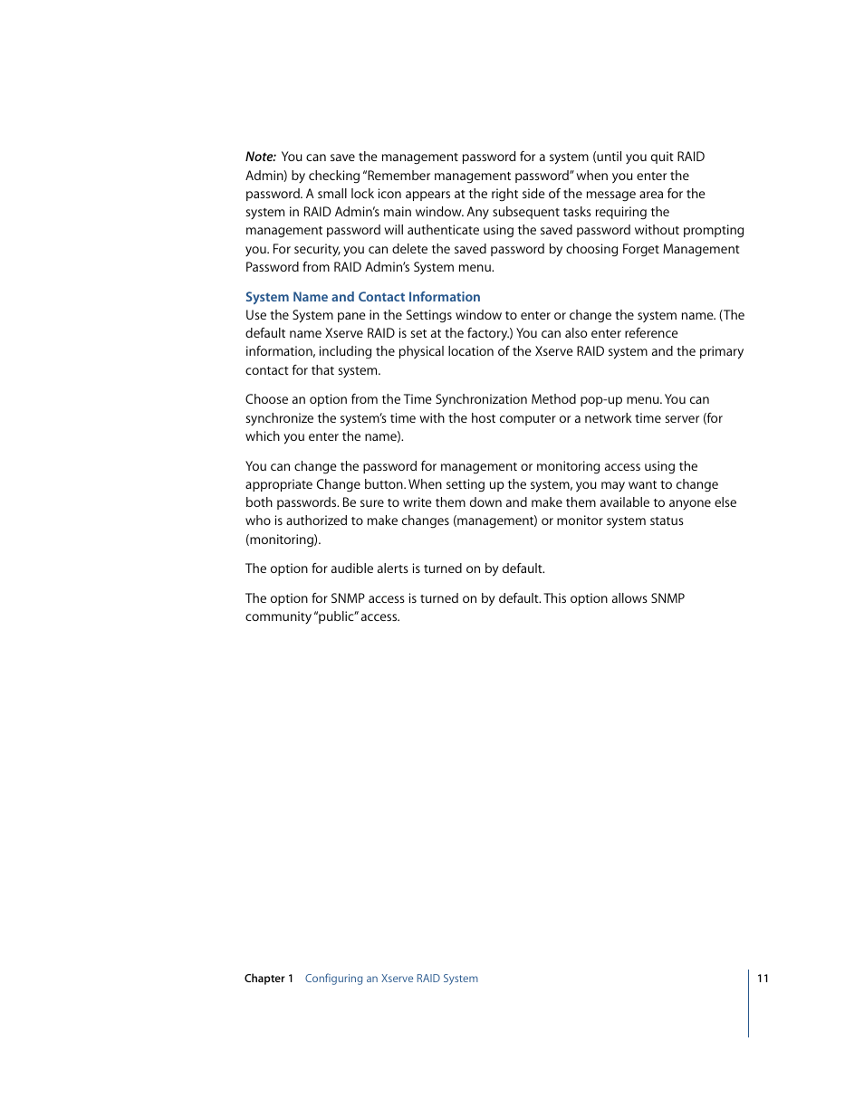Apple Xserve RAID: Using RAID 1.2 Admin and Disk Utility User Manual | Page 11 / 43