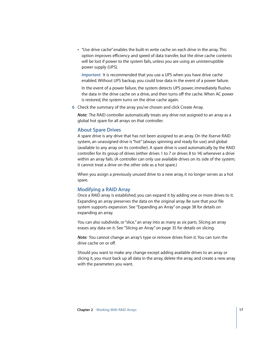 Apple Xserve RAID: Using RAID 1.2 Admin and Disk Utility User Manual | Page 17 / 43