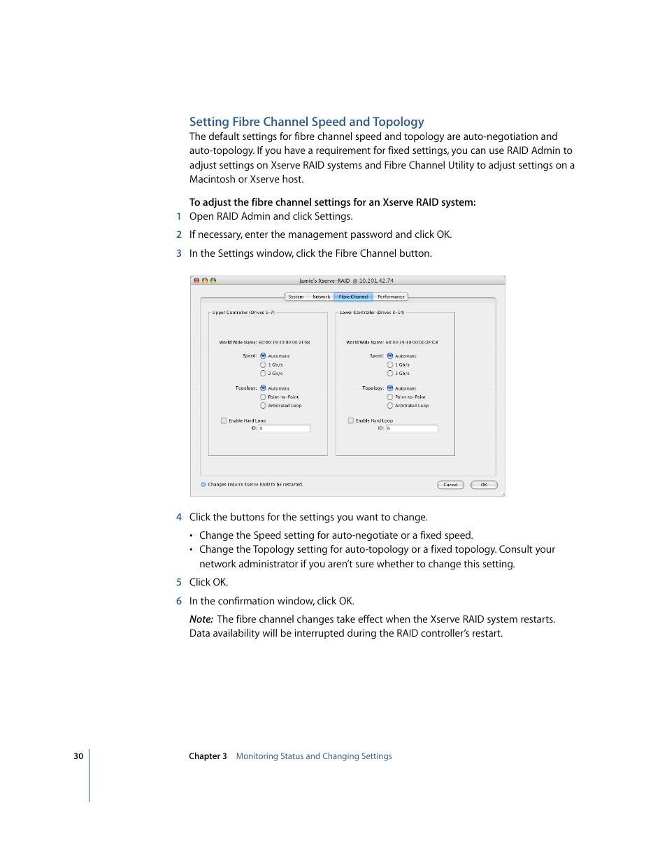 Apple Xserve RAID: Using RAID 1.2 Admin and Disk Utility User Manual | Page 30 / 43