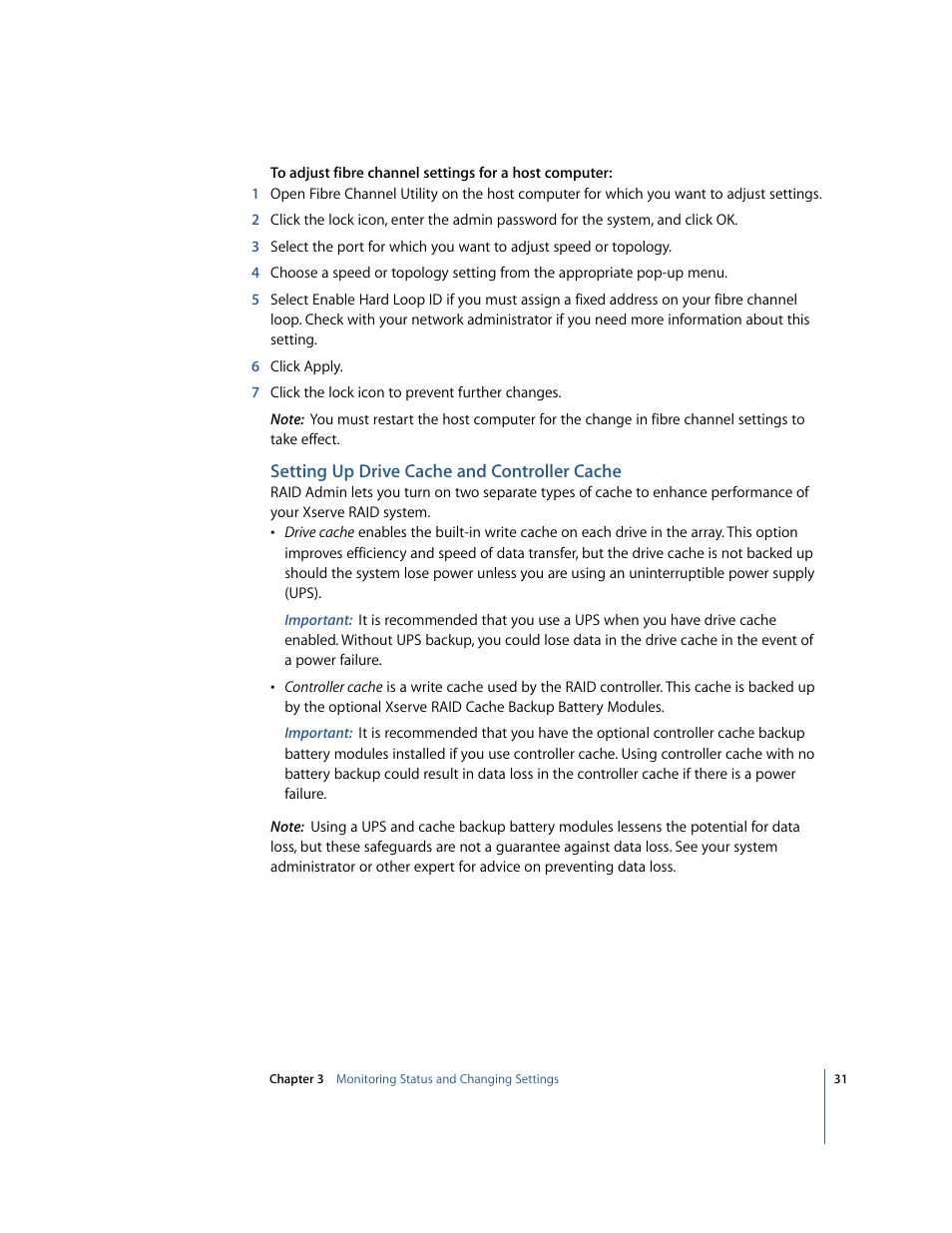 Apple Xserve RAID: Using RAID 1.2 Admin and Disk Utility User Manual | Page 31 / 43