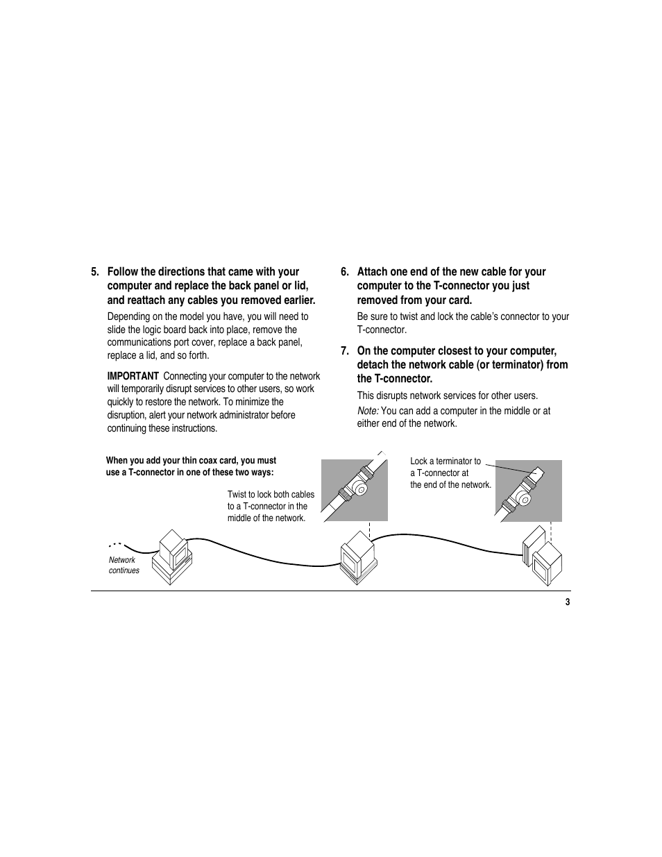 Apple Ethernet CS Thin Coax Card User Manual | Page 7 / 16