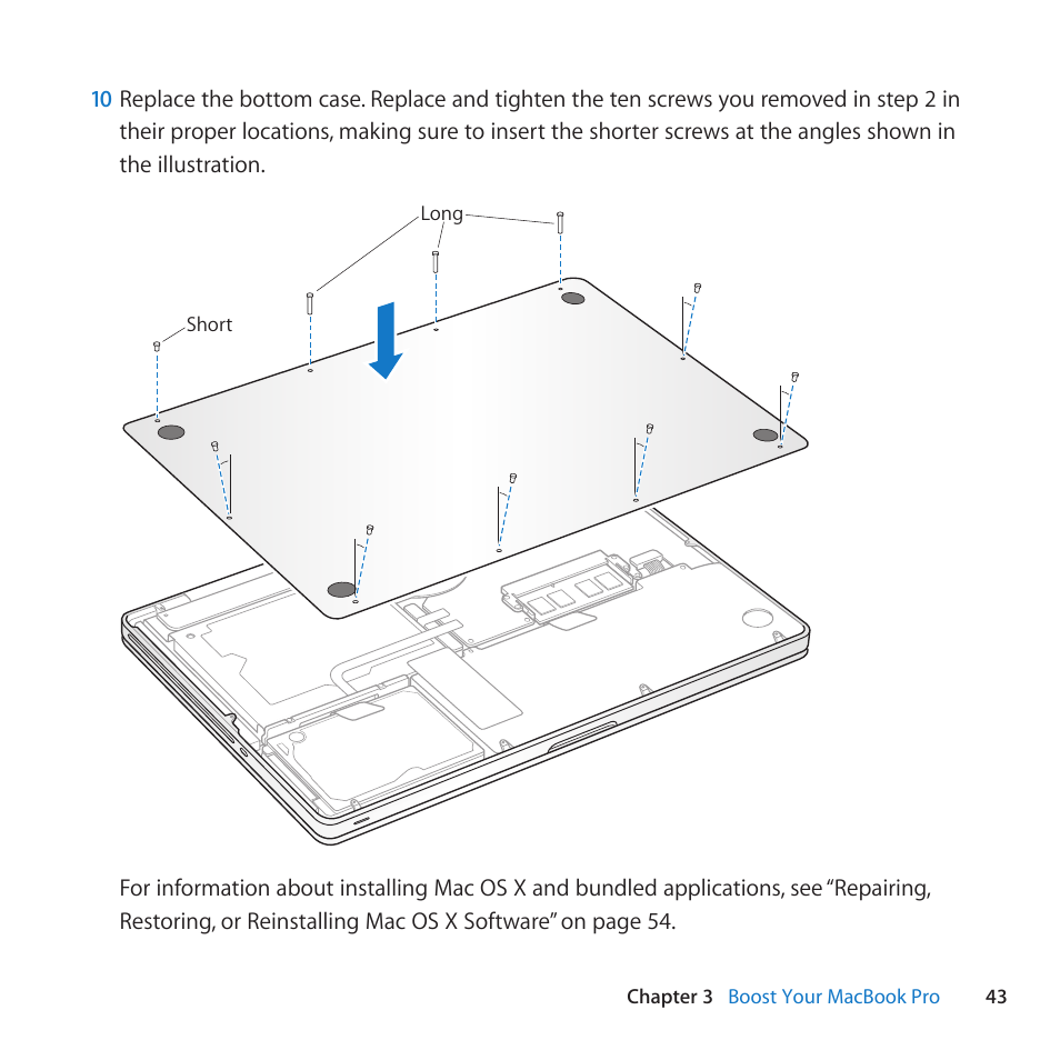 Apple MacBook Pro (13-inch, Late 2011) User Manual | Page 43 / 88
