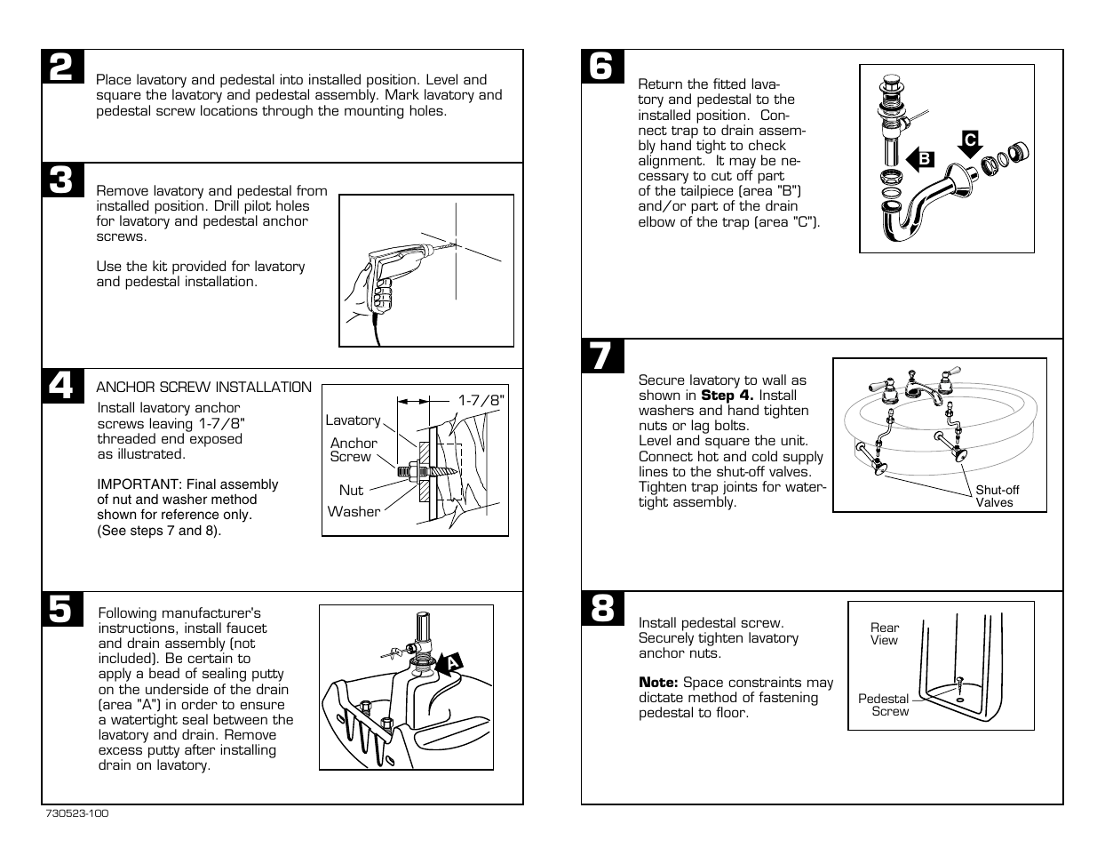 American Standard 283 User Manual | Page 2 / 2