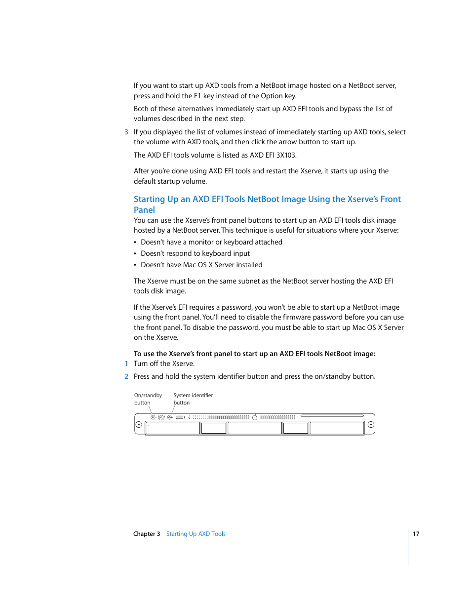 Apple Xserve - Apple Xserve Diagnostics (Version 3X103) User Manual | Page 17 / 39