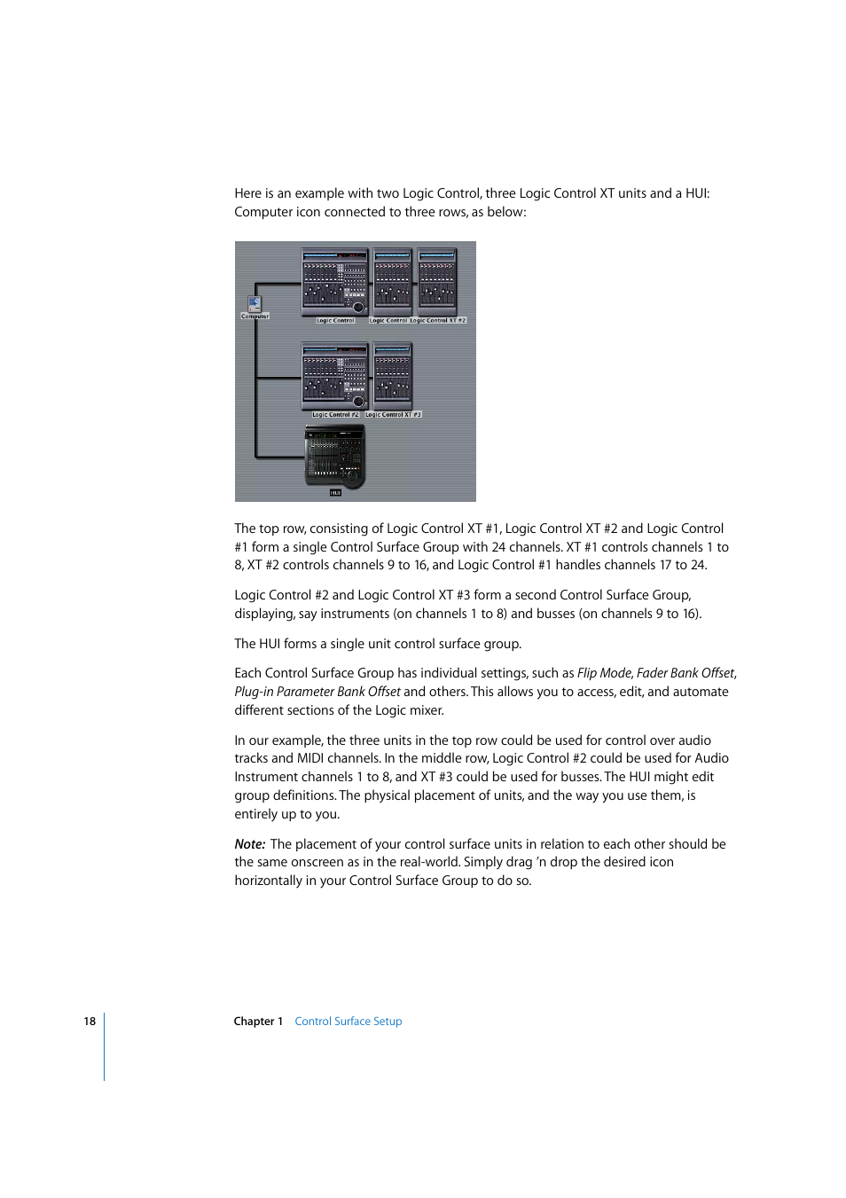 Apple Logic 7 User Manual | Page 18 / 255
