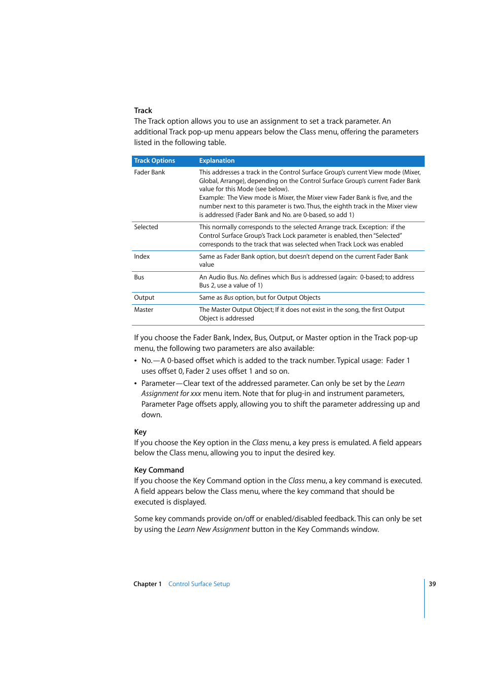 Apple Logic 7 User Manual | Page 39 / 255