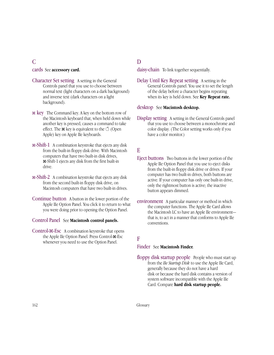 Apple IIe Card User Manual | Page 178 / 198