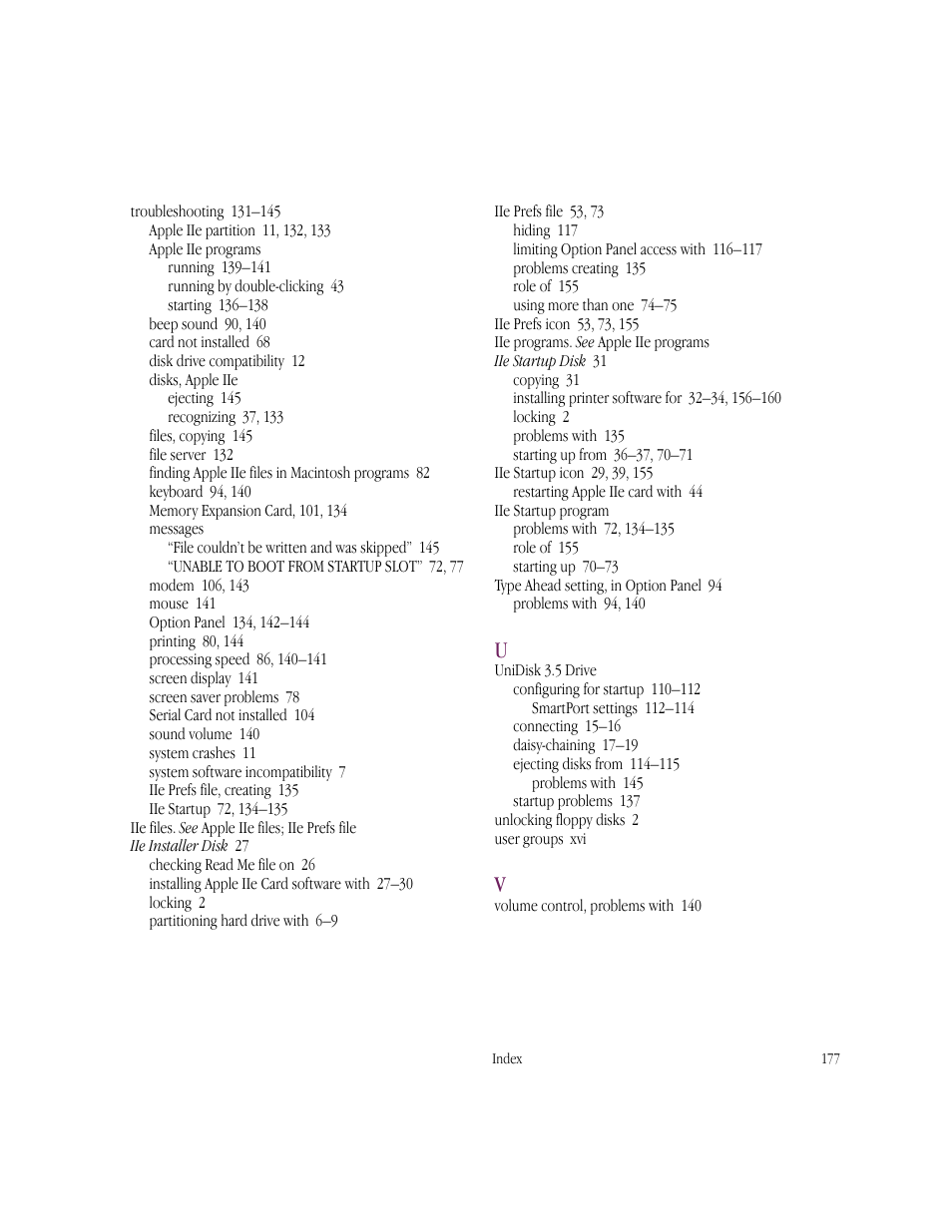 Apple IIe Card User Manual | Page 193 / 198