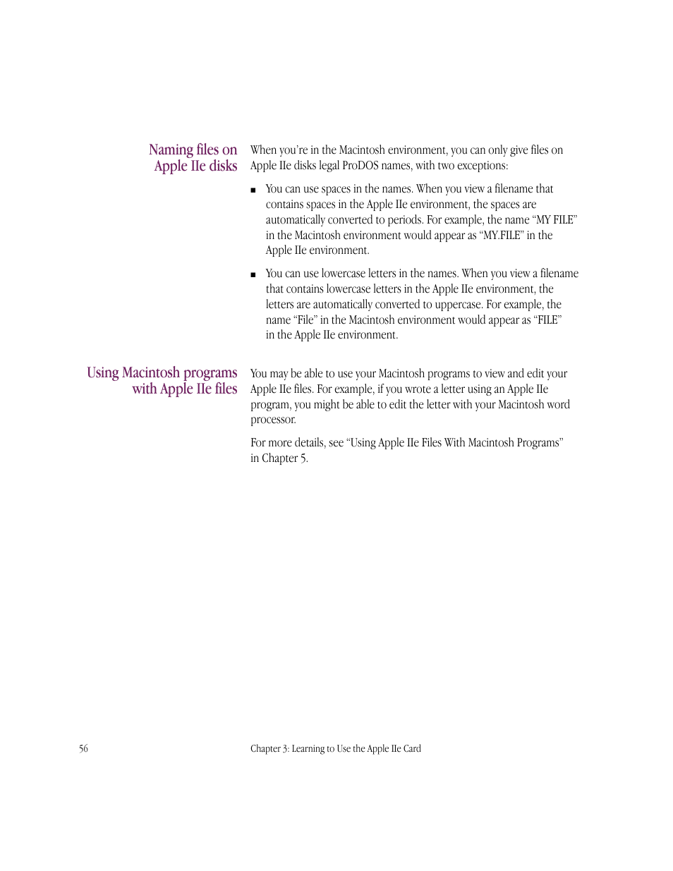 Apple IIe Card User Manual | Page 72 / 198