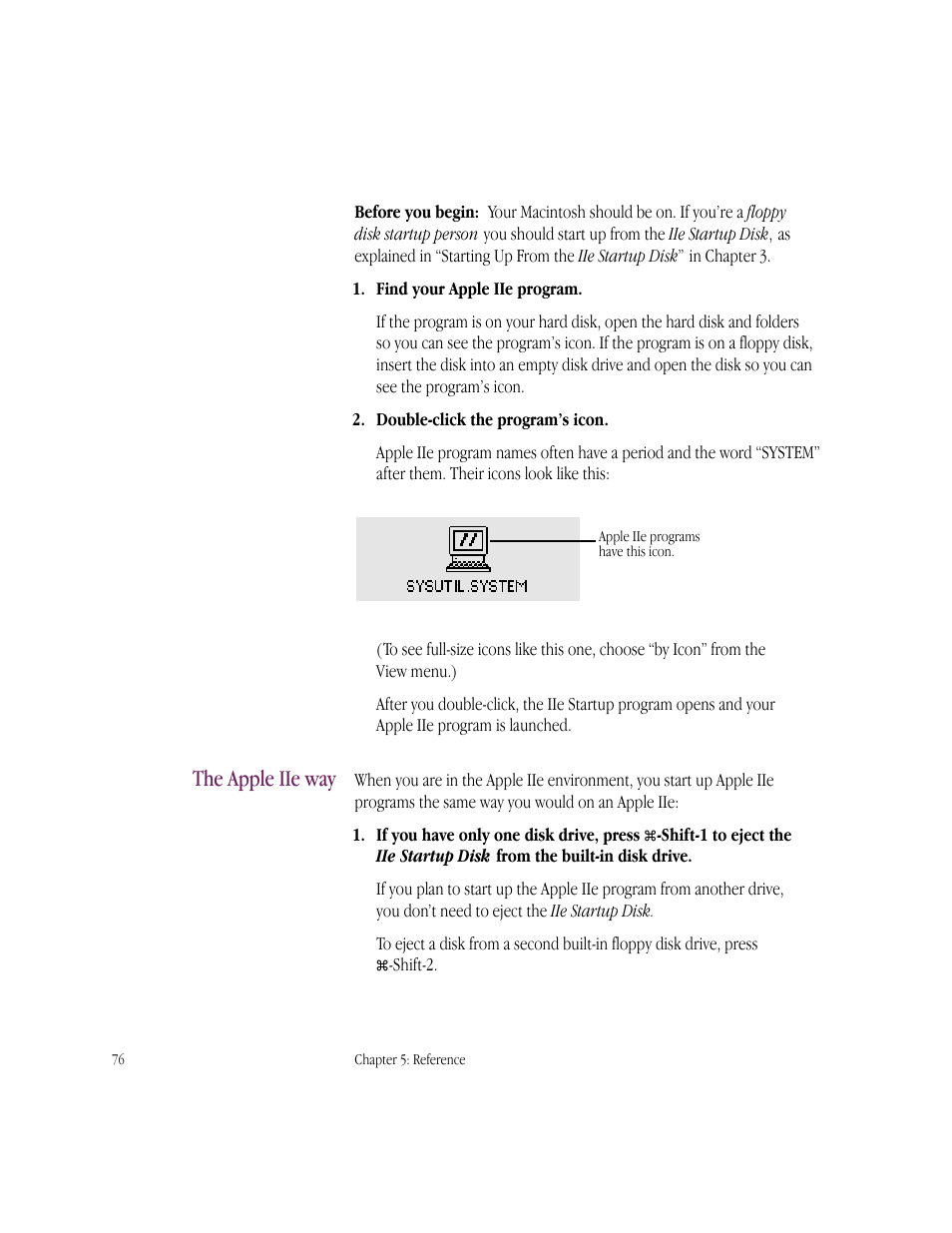 The apple iie way | Apple IIe Card User Manual | Page 92 / 198