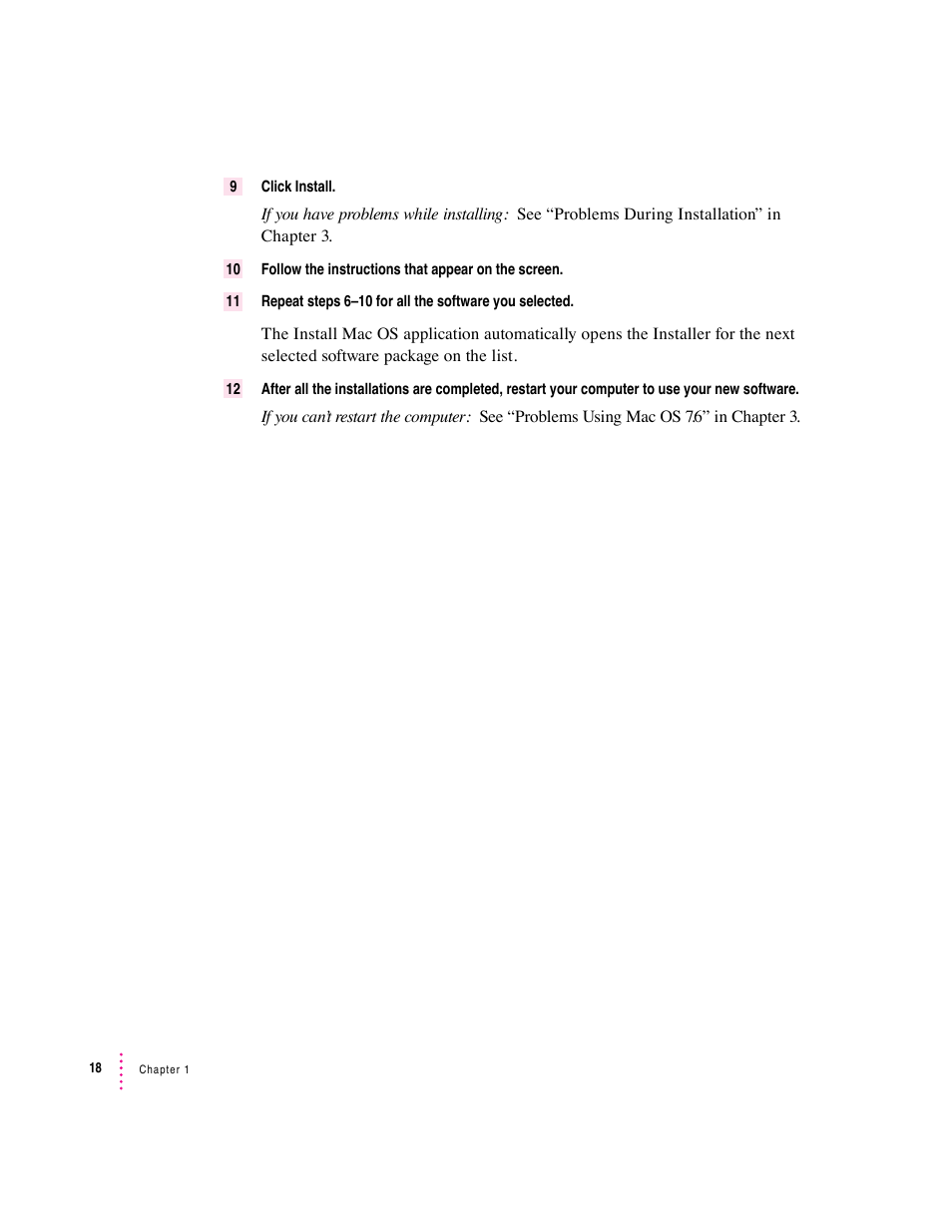 Apple Mac OS 7.6 User Manual | Page 18 / 55