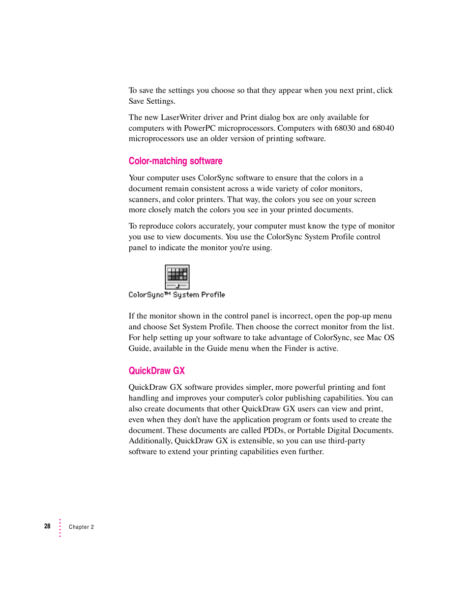 Apple Mac OS 7.6 User Manual | Page 28 / 55