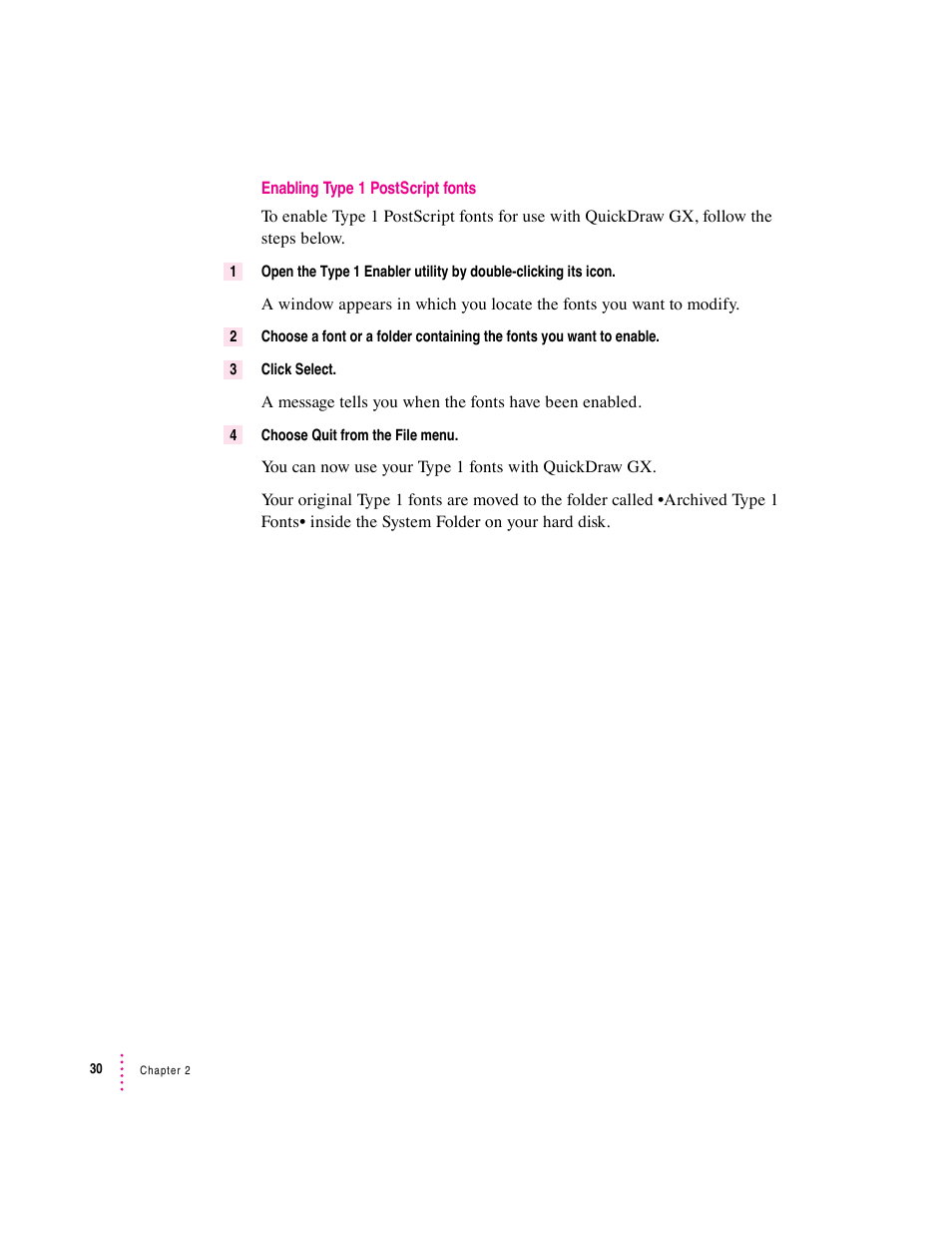 Apple Mac OS 7.6 User Manual | Page 30 / 55