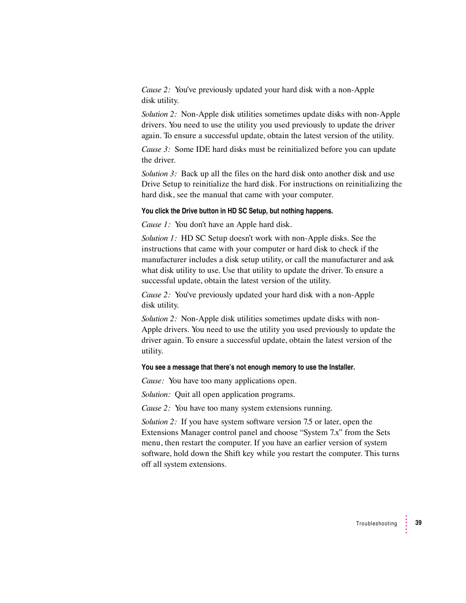 Apple Mac OS 7.6 User Manual | Page 39 / 55