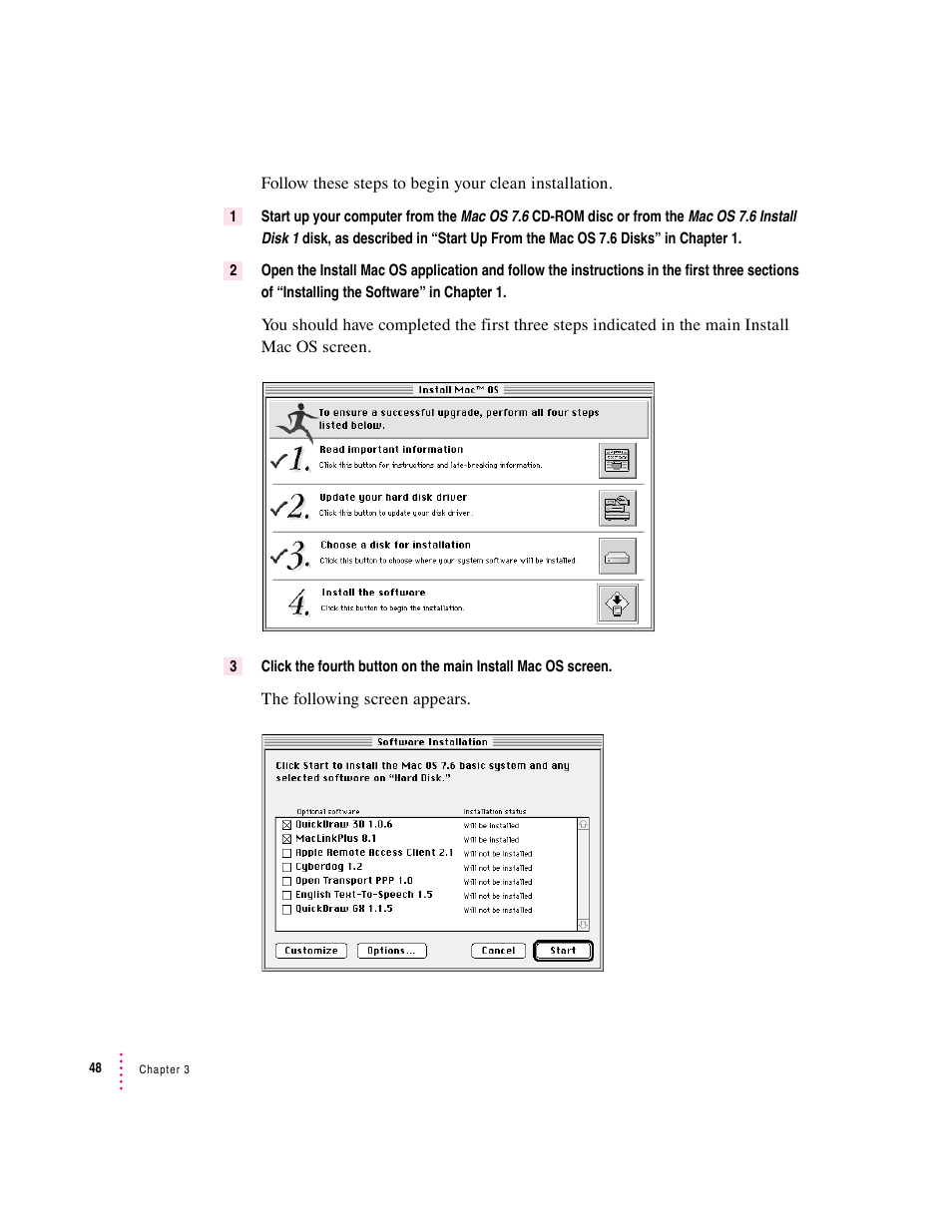 Apple Mac OS 7.6 User Manual | Page 48 / 55
