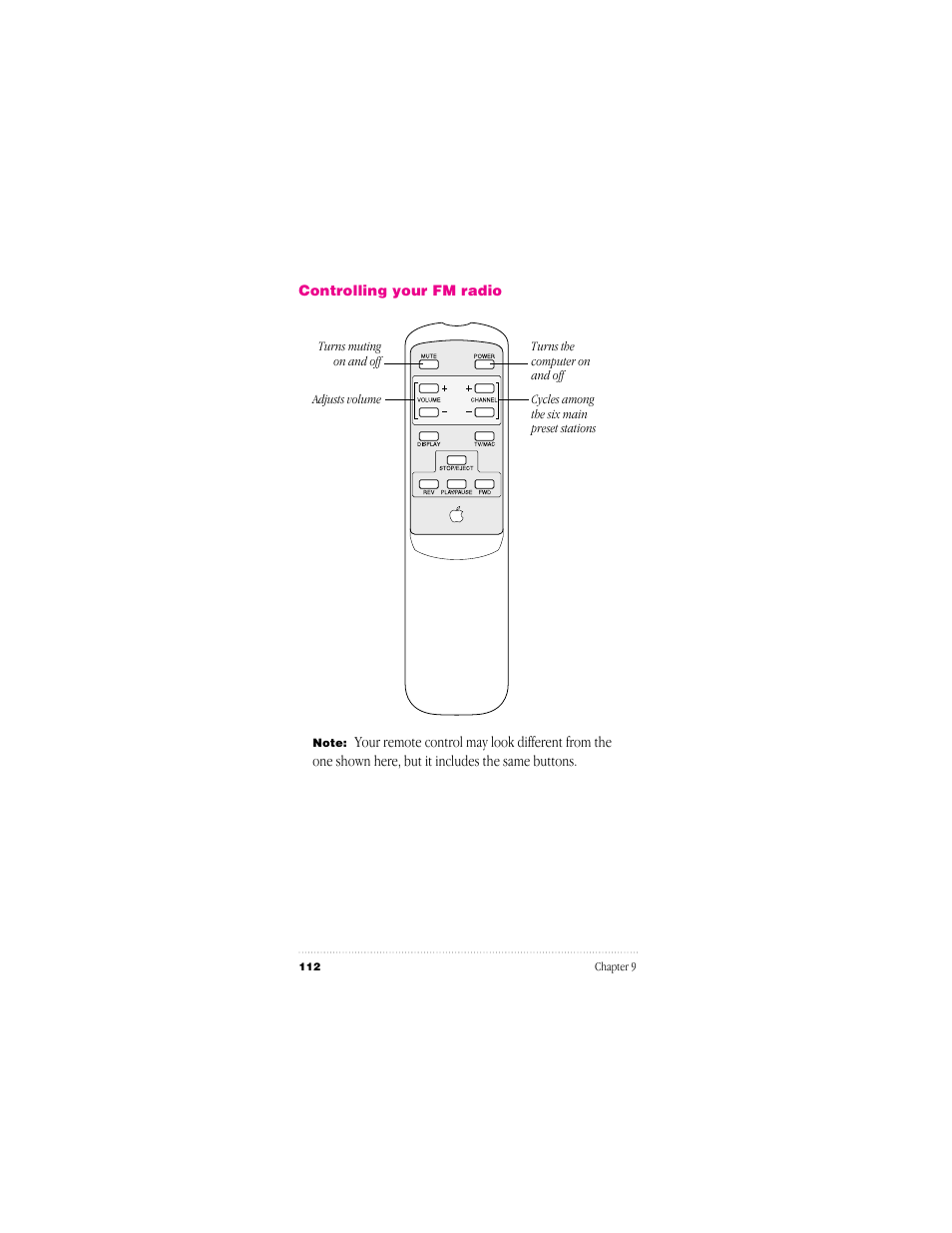 Apple  TV/FM Radio  System User Manual | Page 119 / 151