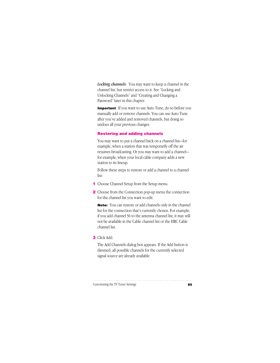 Apple  TV/FM Radio  System User Manual | Page 92 / 151