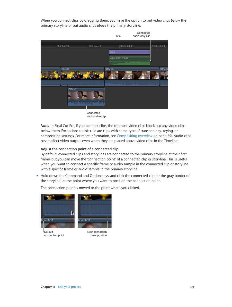Apple Final Cut Pro X (10.0.9) User Manual | Page 106 / 476