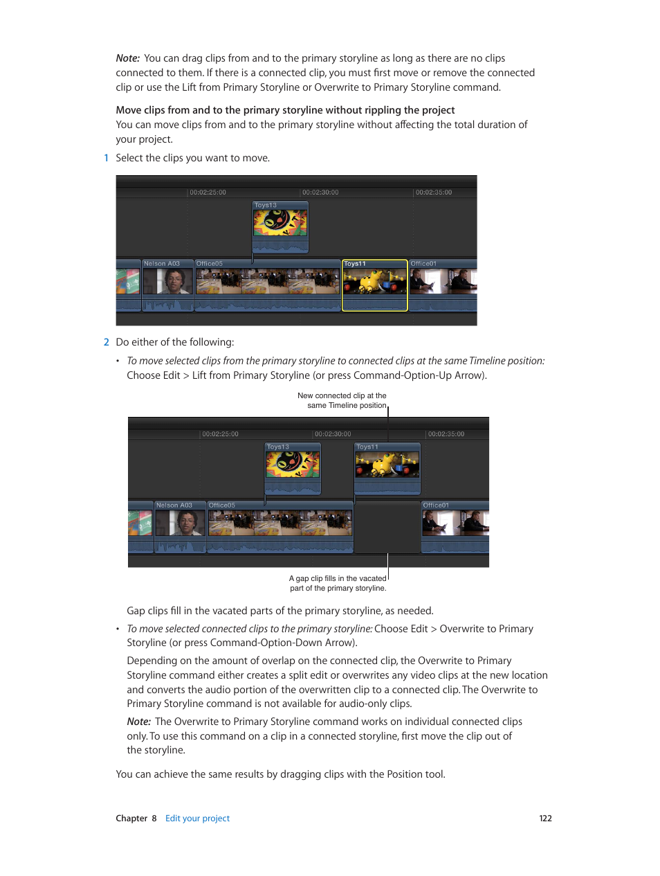 Apple Final Cut Pro X (10.0.9) User Manual | Page 122 / 476