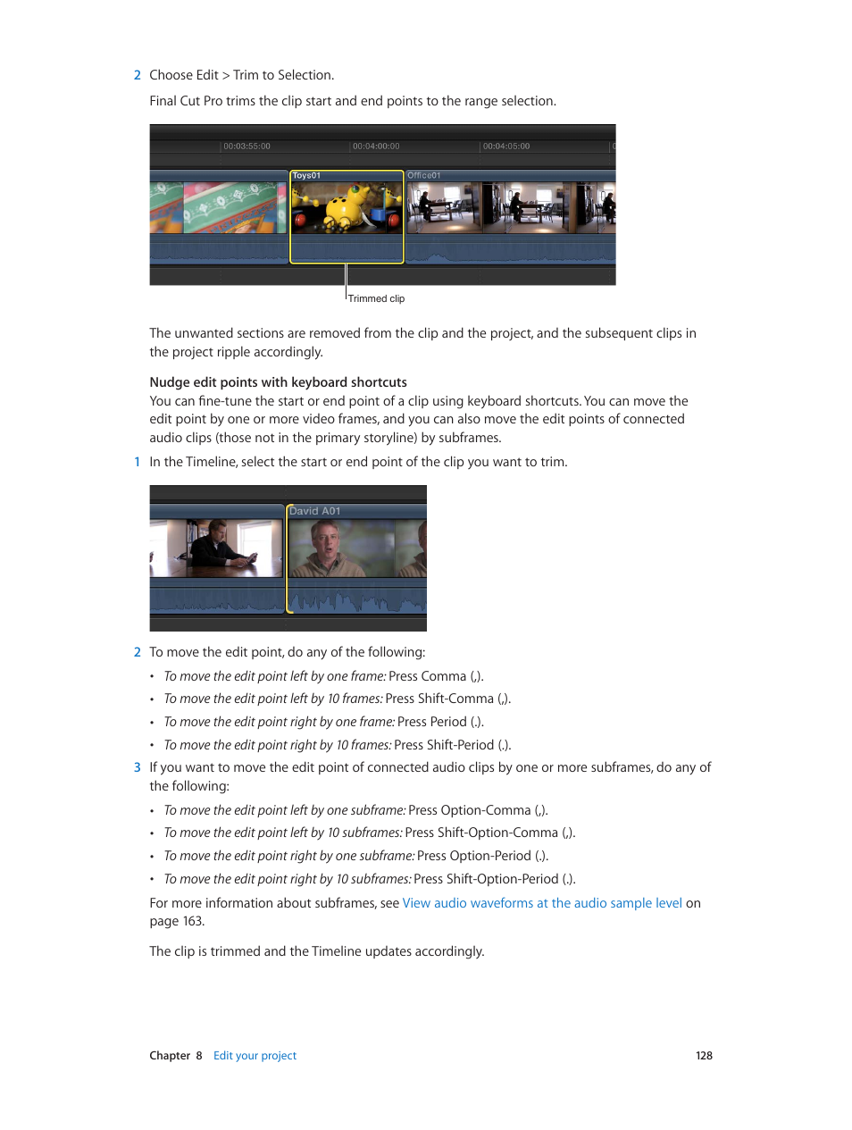 Apple Final Cut Pro X (10.0.9) User Manual | Page 128 / 476