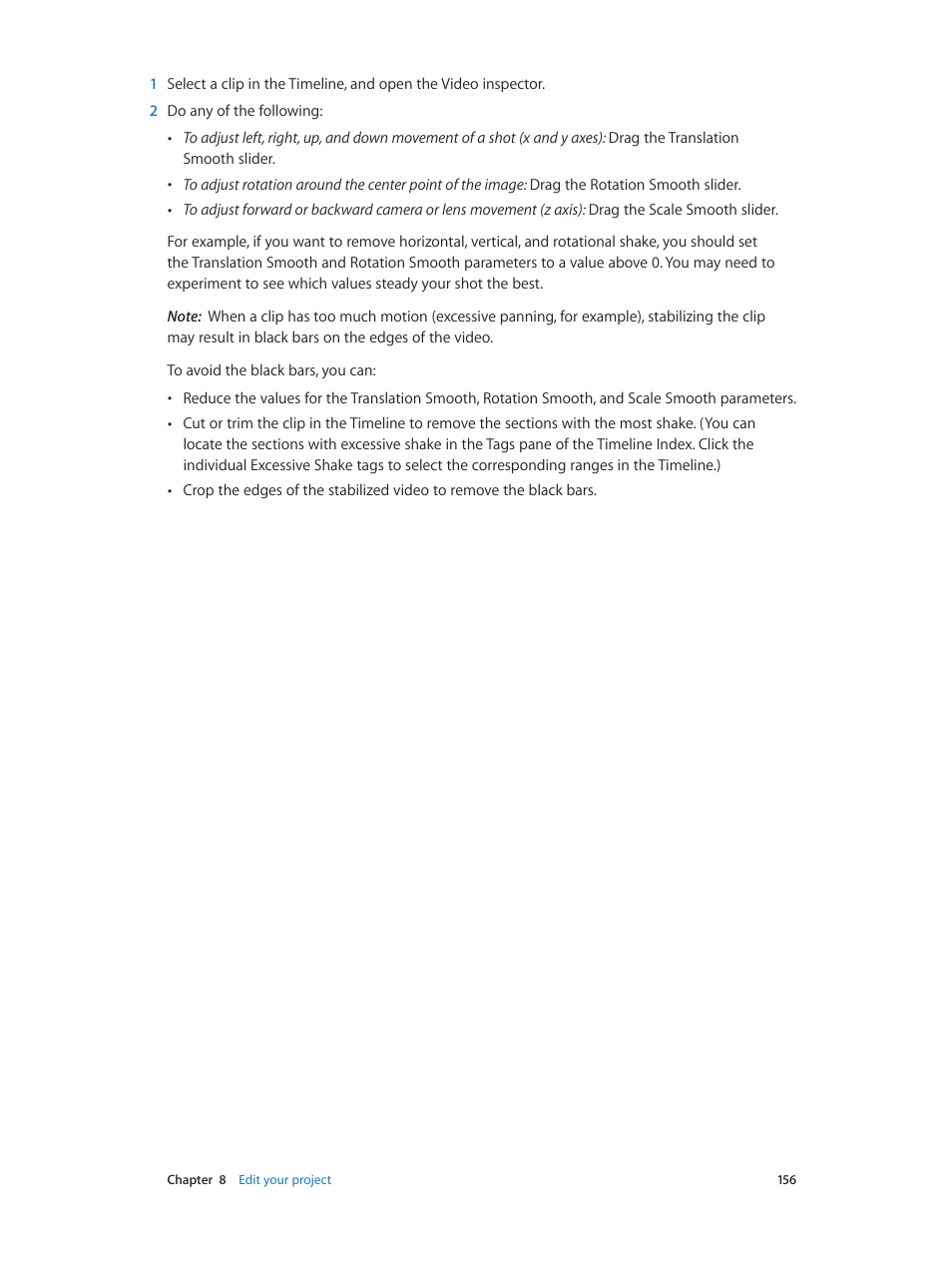 Apple Final Cut Pro X (10.0.9) User Manual | Page 156 / 476