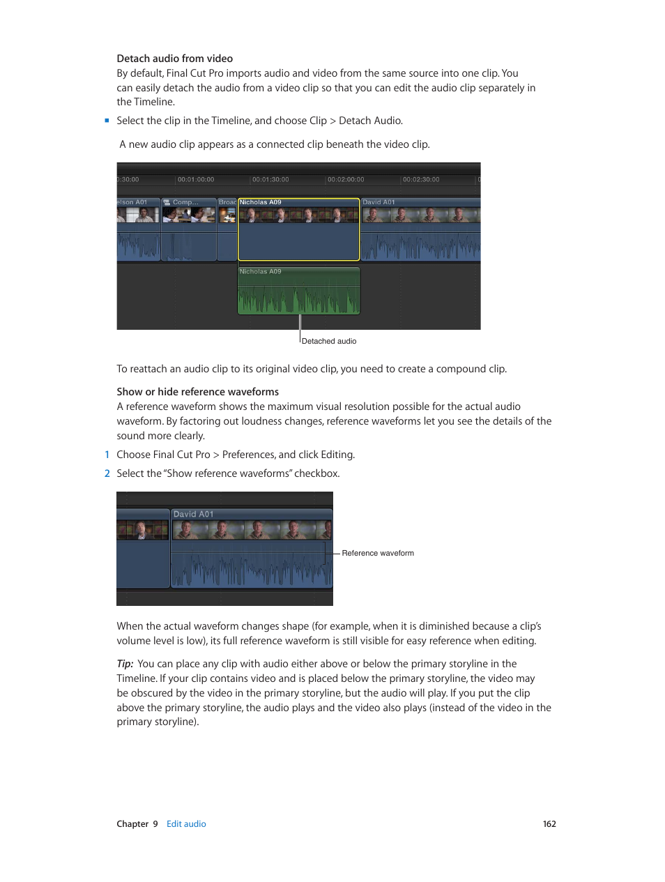 Apple Final Cut Pro X (10.0.9) User Manual | Page 162 / 476