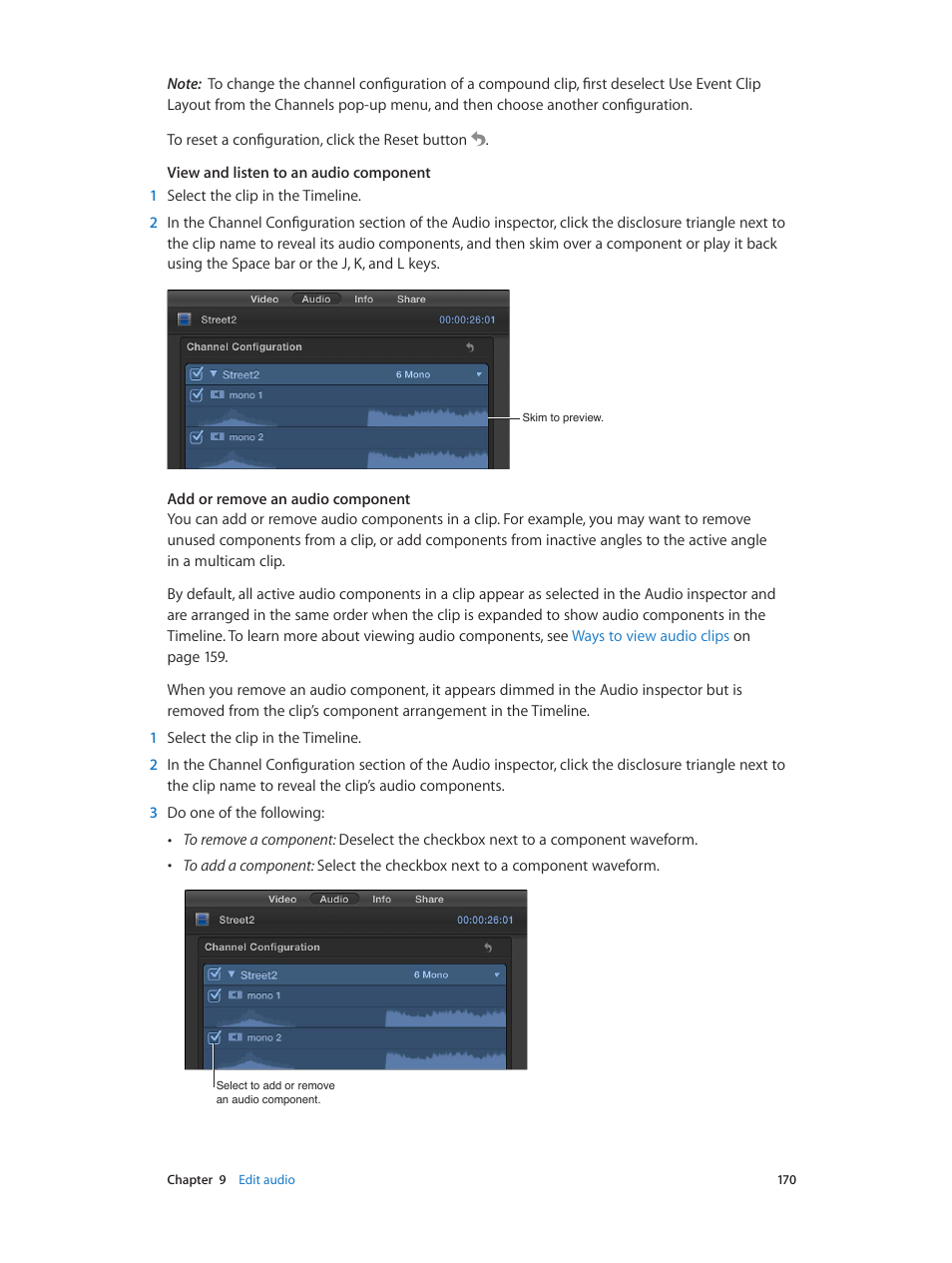 Apple Final Cut Pro X (10.0.9) User Manual | Page 170 / 476