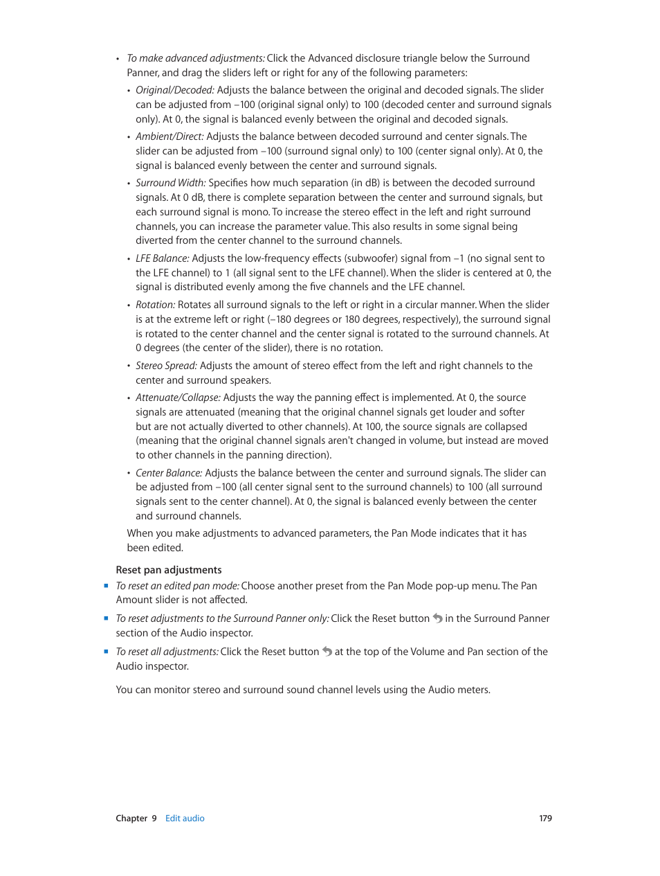 Apple Final Cut Pro X (10.0.9) User Manual | Page 179 / 476