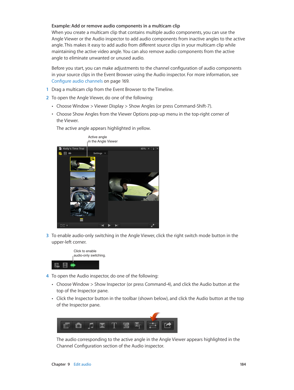 Apple Final Cut Pro X (10.0.9) User Manual | Page 184 / 476