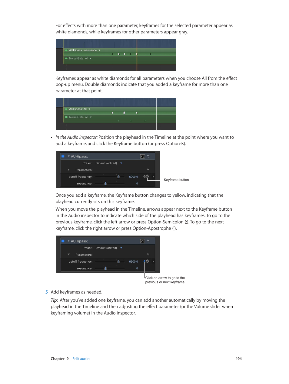 Apple Final Cut Pro X (10.0.9) User Manual | Page 194 / 476